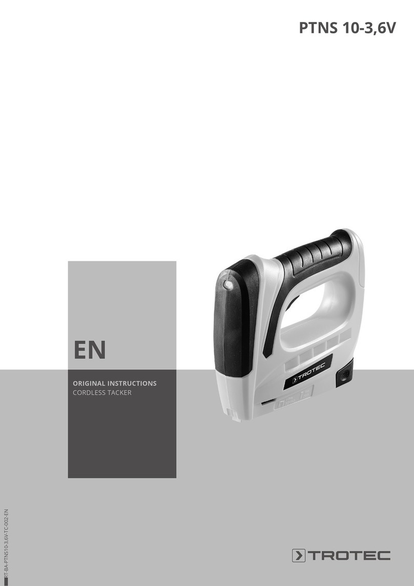 Trotec PTNS 10-3,6V User manual