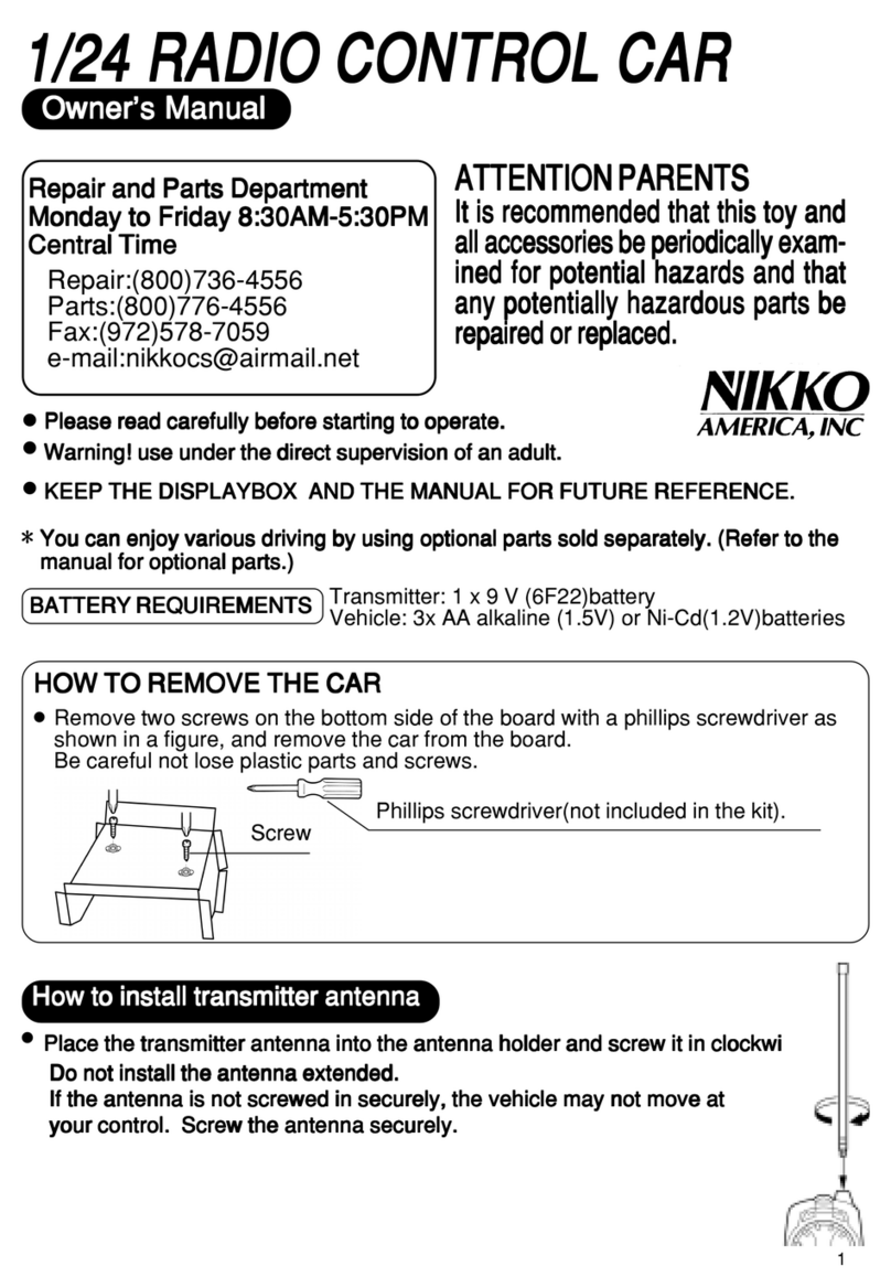 Nikko TP7770H owner's manual