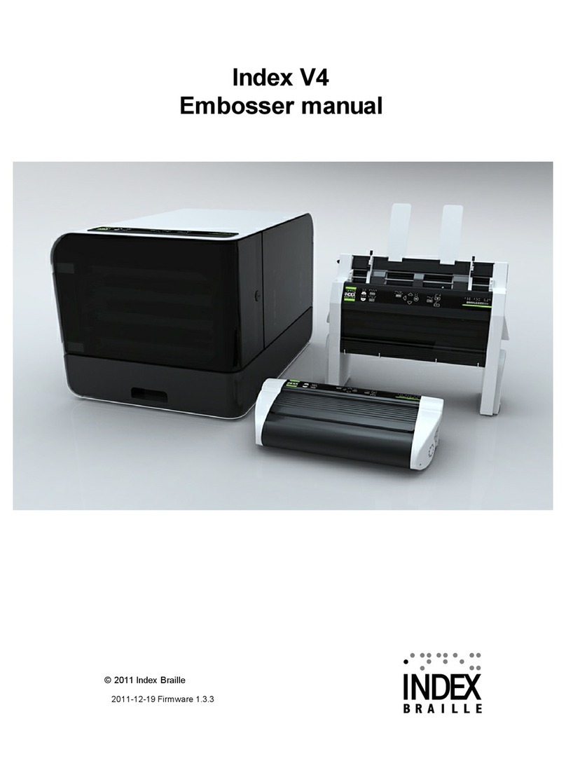 Index Braille Index V4 User manual