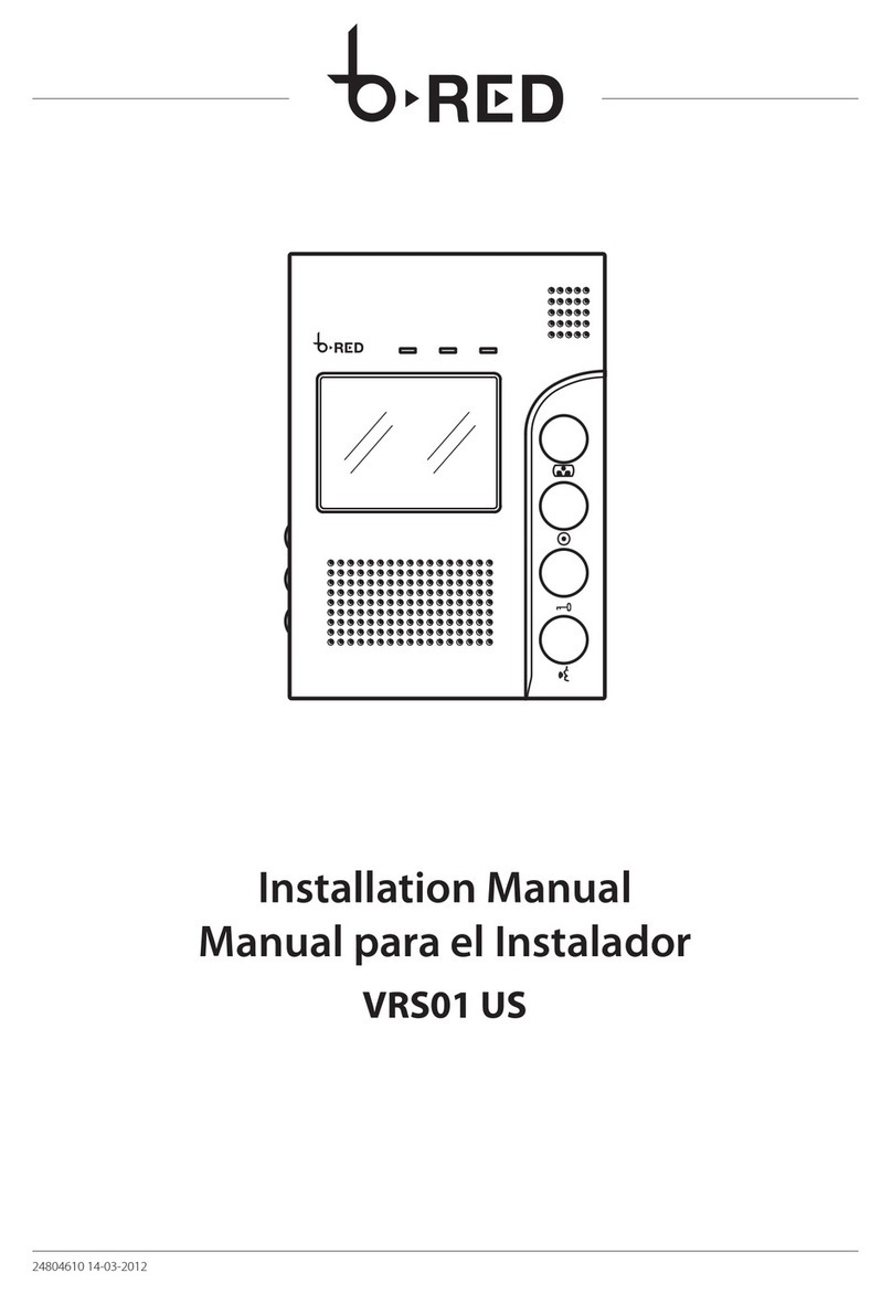 b-red VRS01 US installation manual