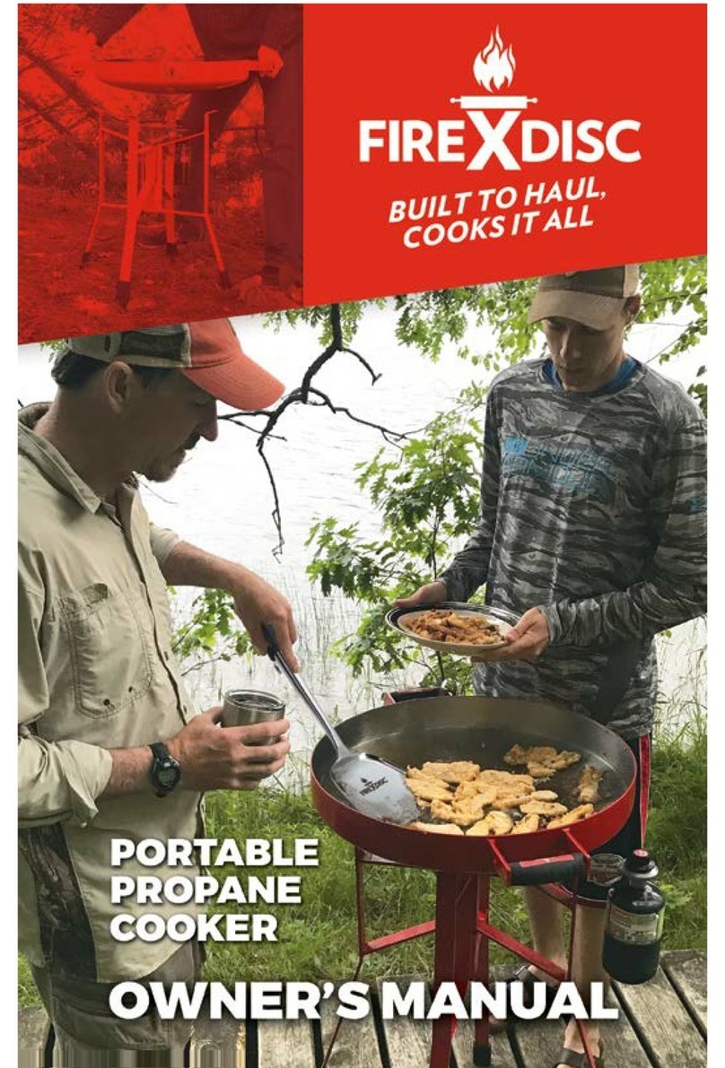 FireDisc TCGFD22HRR owner's manual