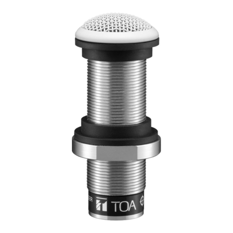 Toa EM-600 operating instructions