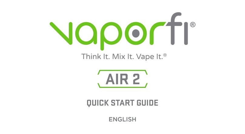 Vaporfi AIR 2 quick start guide