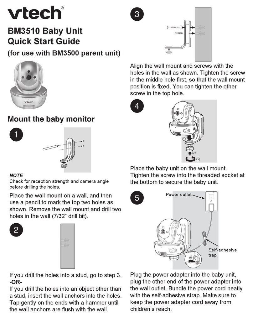 V-tech BM3510 quick start guide