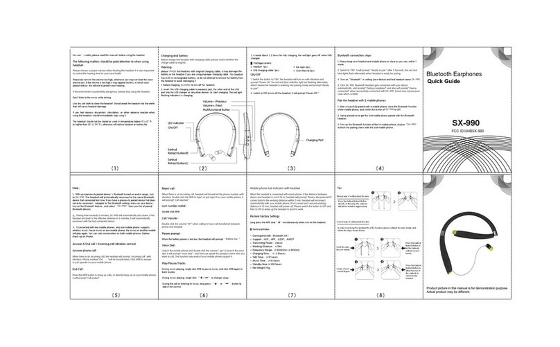 Suicen SX-990 quick guide