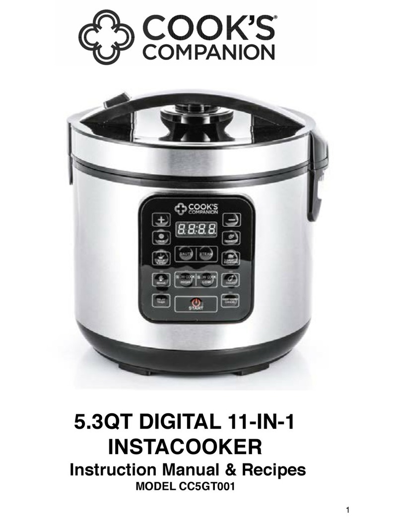 Cook's Companion CC5GT001 Technical specifications