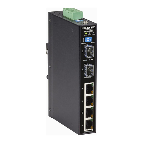 Black Box LGH1006A User manual
