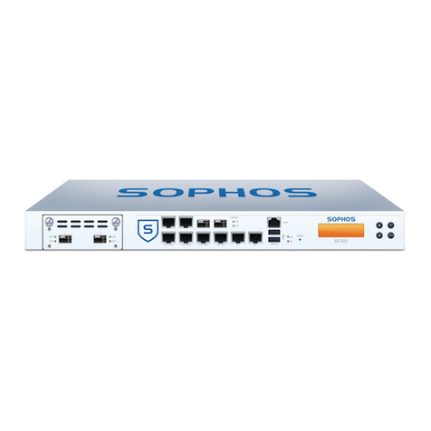Sophos SG 310 User manual