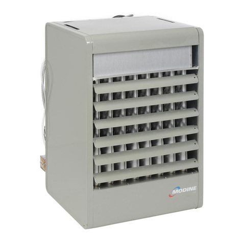 Modine Manufacturing BDP150 installation instructions