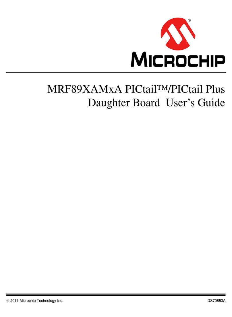 Microchip Technology MRF89XAMxA User manual