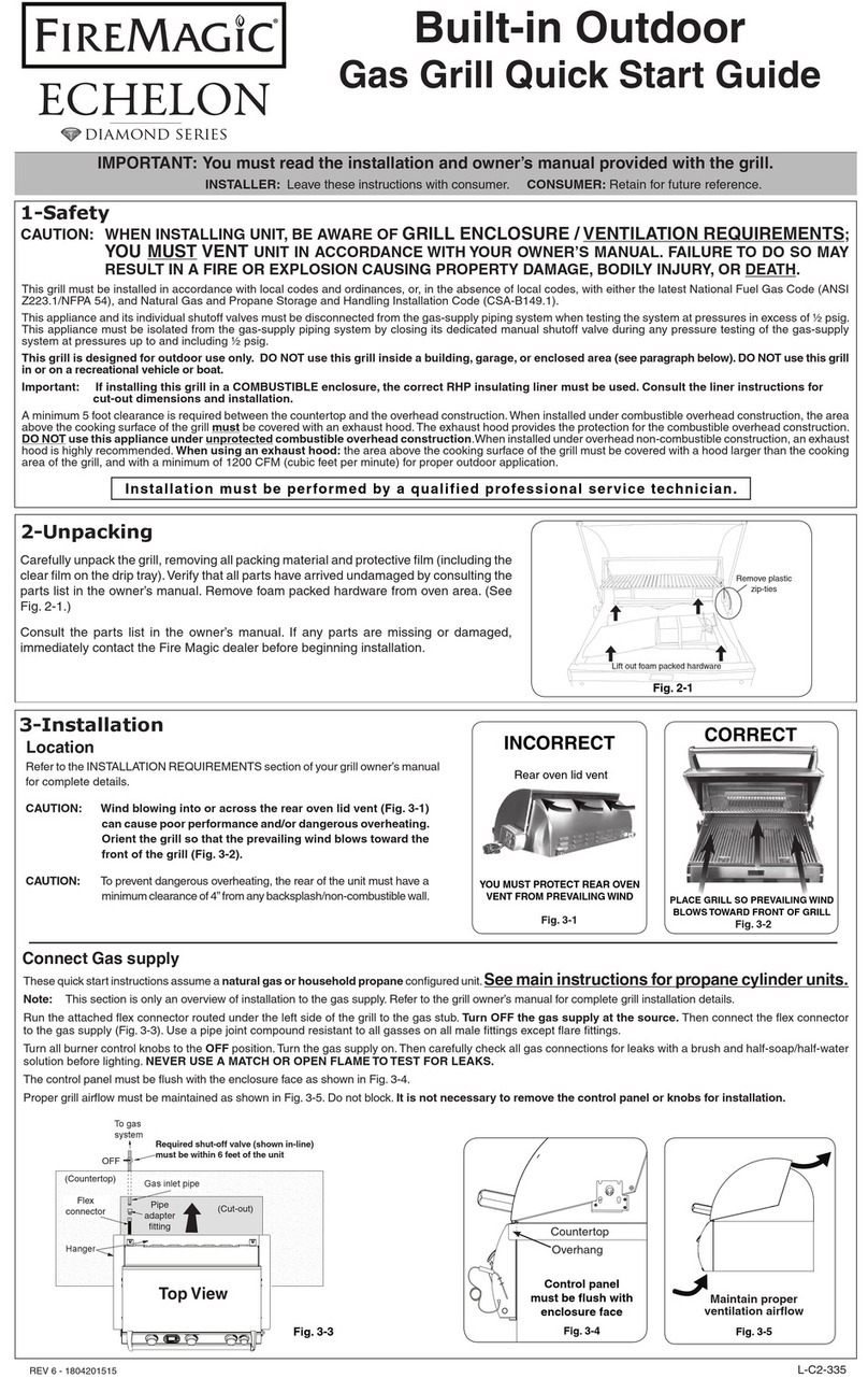 FireMagic Echelon User manual