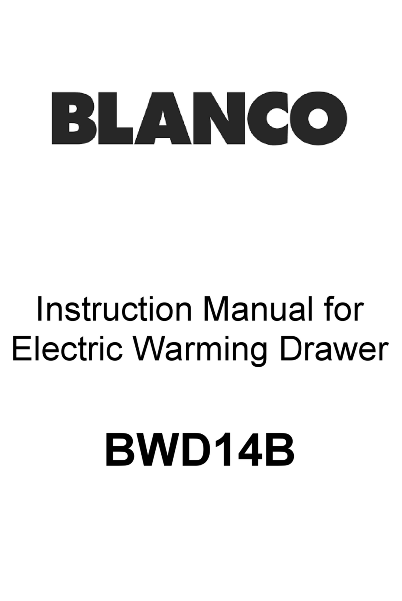 Blanco BWD14B instruction manual