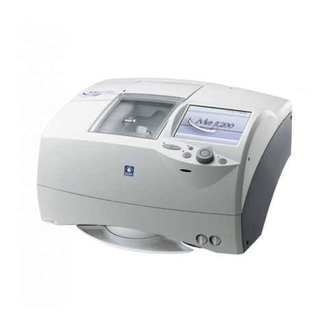 Nidek Medical ME 1200 Installation instructions manual Nidek Medical ME 1200 Installation instructions manual