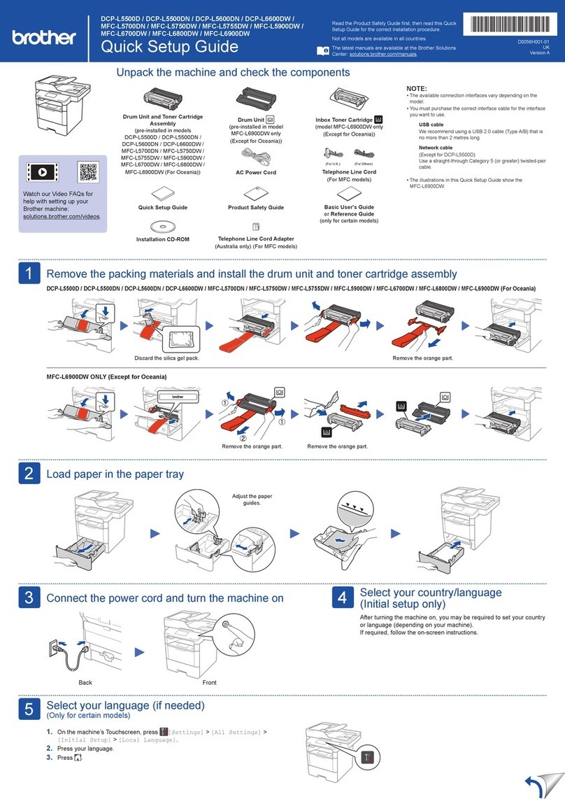 Brother DCP-L5500D User manual