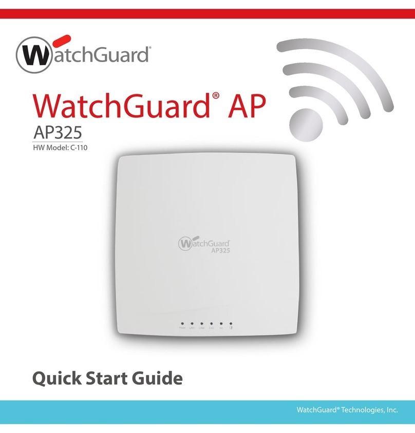 Watchguard AP325 quick start guide