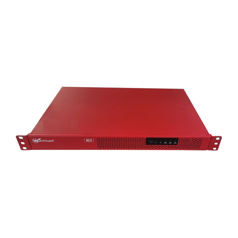 Watchguard XCS 580 quick start guide Watchguard XCS 580 quick start guide
