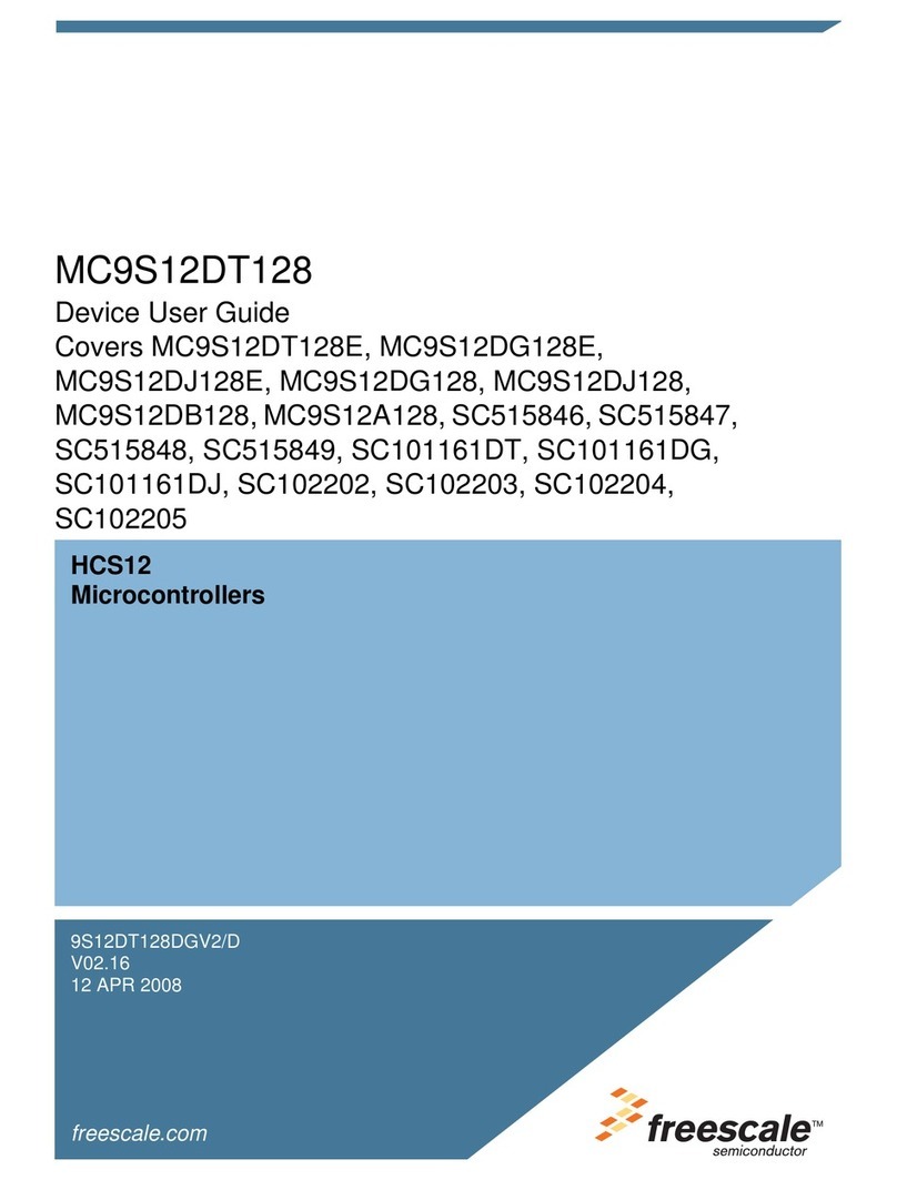 Freescale Semiconductor MC9S12DJ128E user guide
