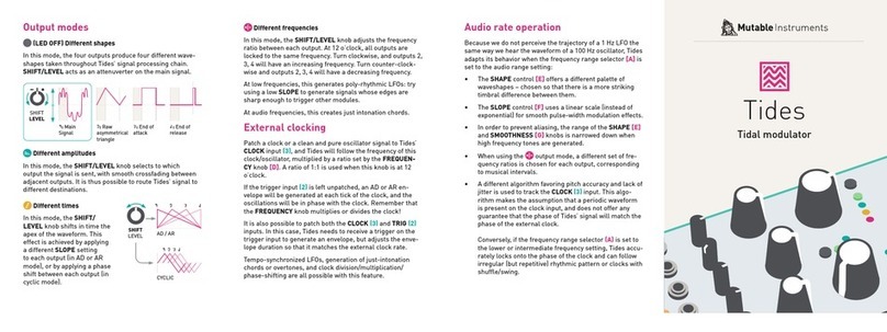 Mutable Instruments Tides user manual