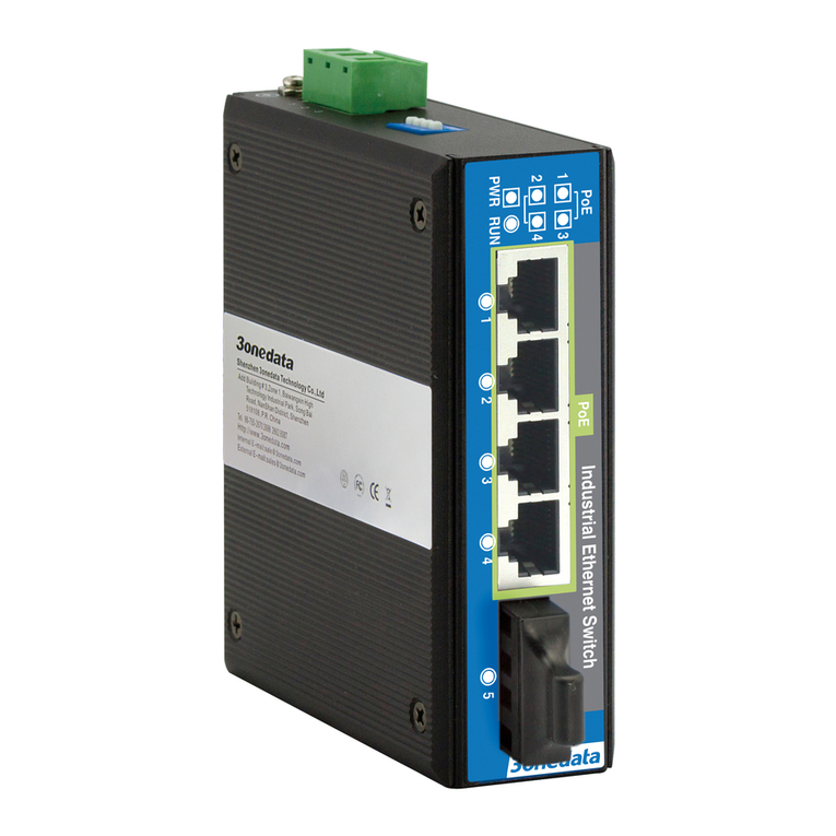 3One data IPS215-4POE User manual
