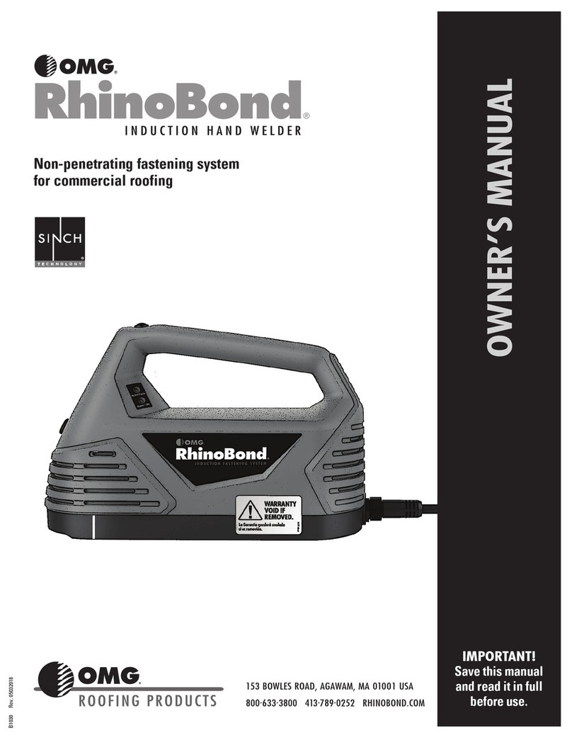 OMG RhinoBond RBHW1 owner's manual