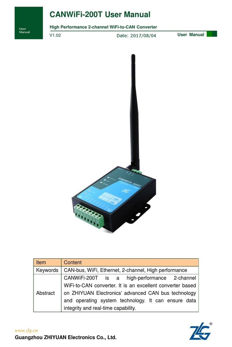 ZLG CANWiFi-200T user manual