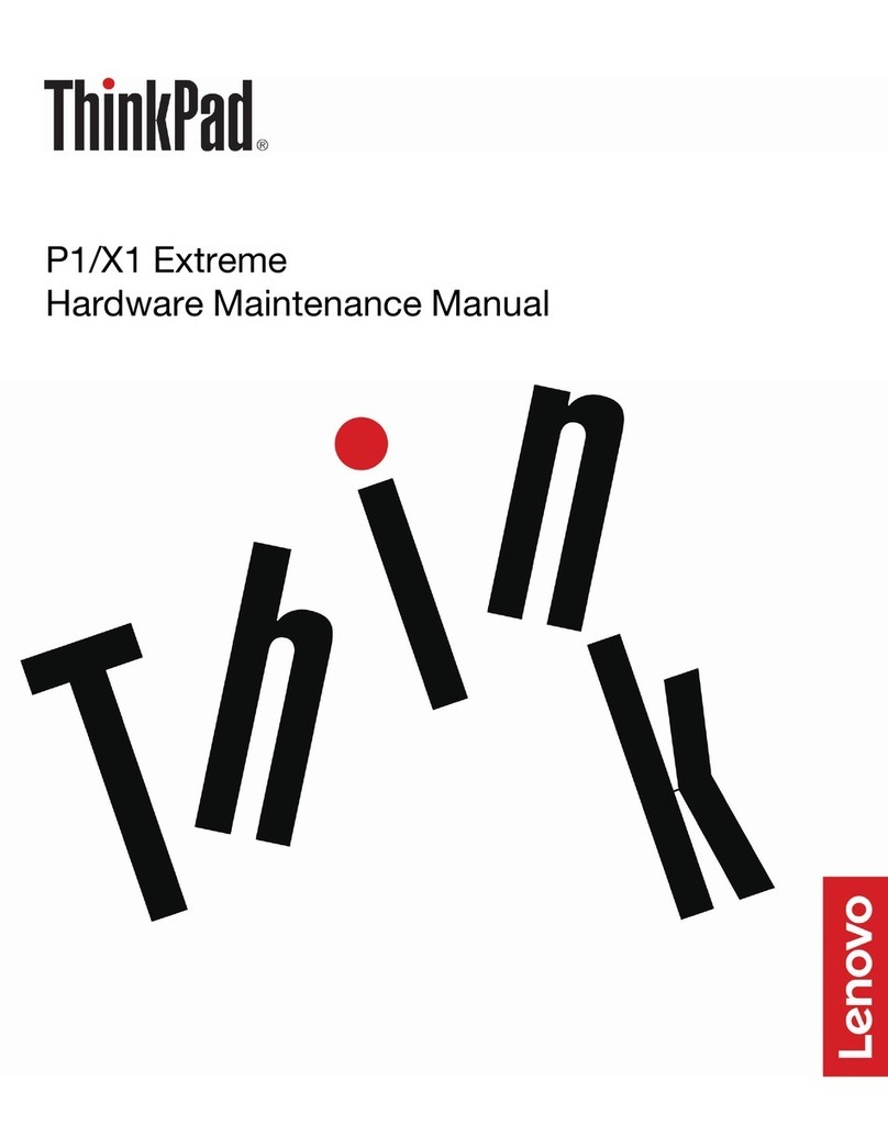 Lenovo ThinkPad X1 Hardware Maintenance Manual