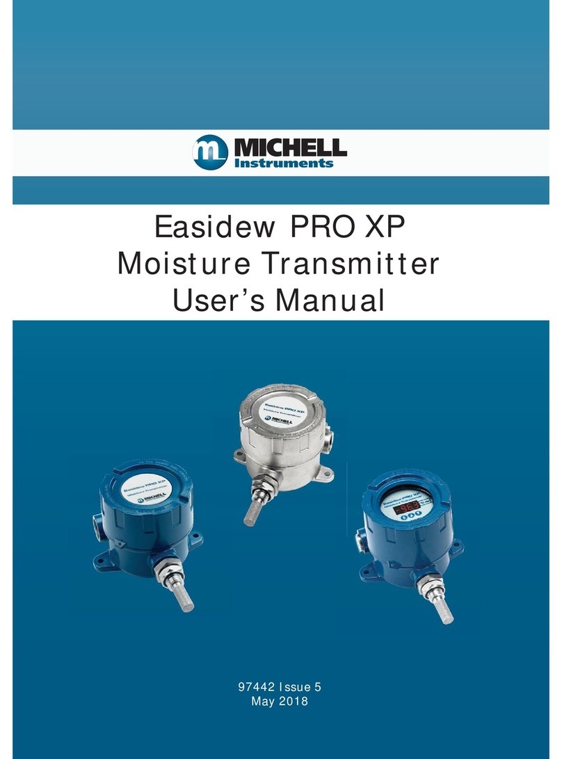 Michell Instruments Easidew PRO XP user manual