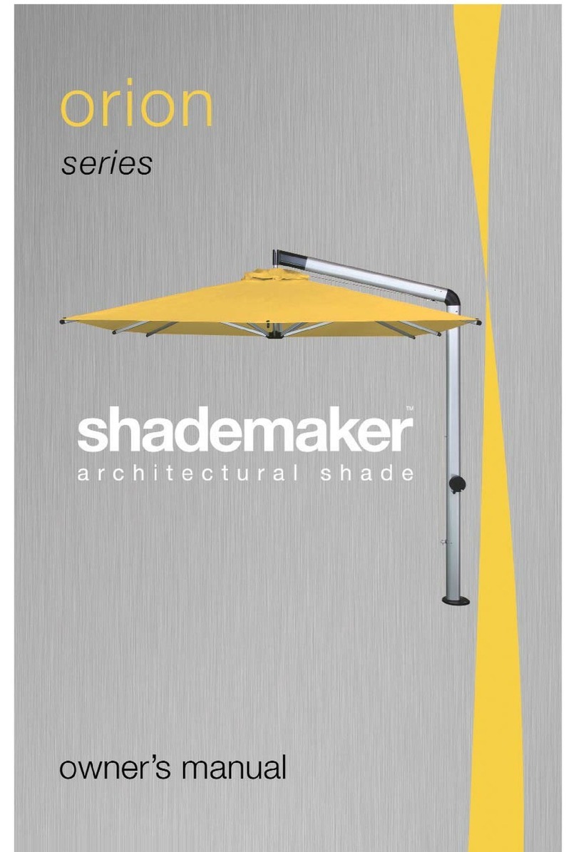 Shademaker Orion 2.5 owner's manual Shademaker Orion 2.5 owner's manual
