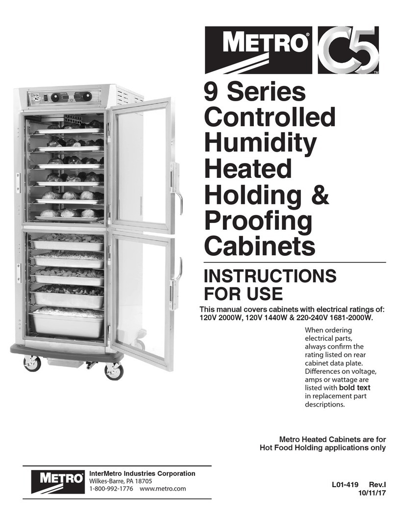Metro DataVac C5 U-SERIES Instructions for use
