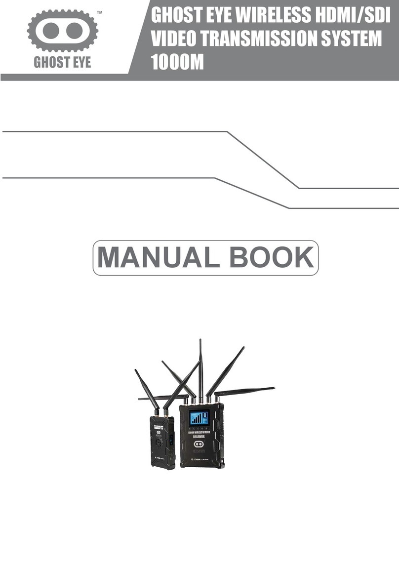 Cine Gears Ghost-Eye SH700M Manual book