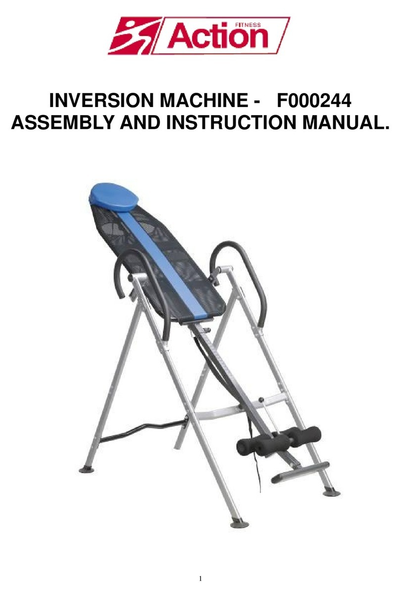 Action Fitness F000244 Assembly and instruction manual
