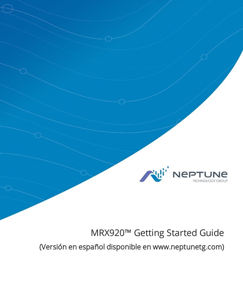 Neptune MRX920 Getting started guide
