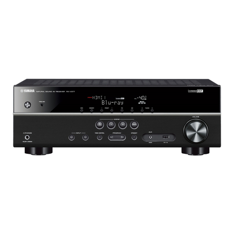 Yamaha RX-V377 User manual