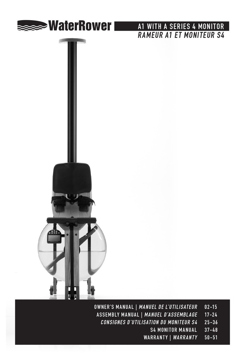 WaterRower Indo-row A1 User manual