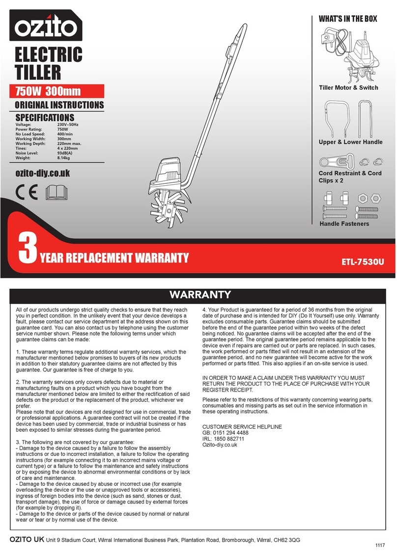 Ozito ETL-7530U Original instructions