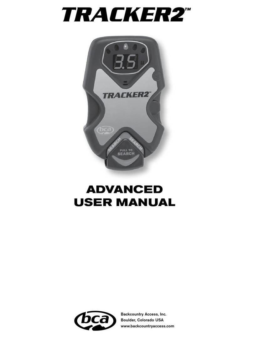 bca TRACKER2 user manual