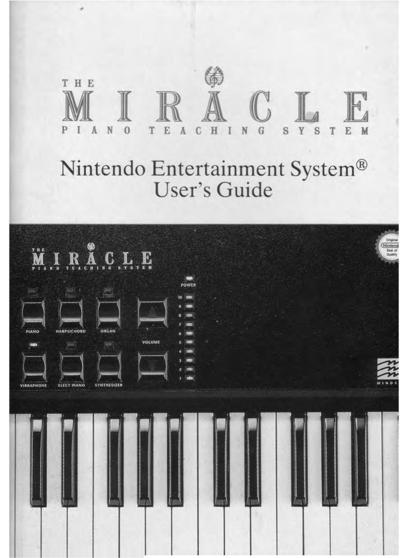 Nintendo Entertainment System Miracle user guide