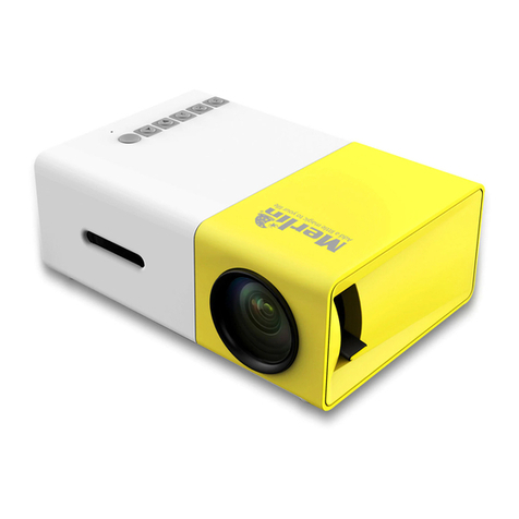 Merlin LCD Pocket Projector User manual