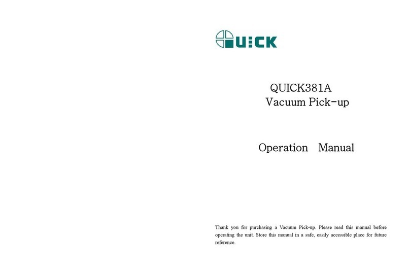 Quick QUICK381A Operation manuals