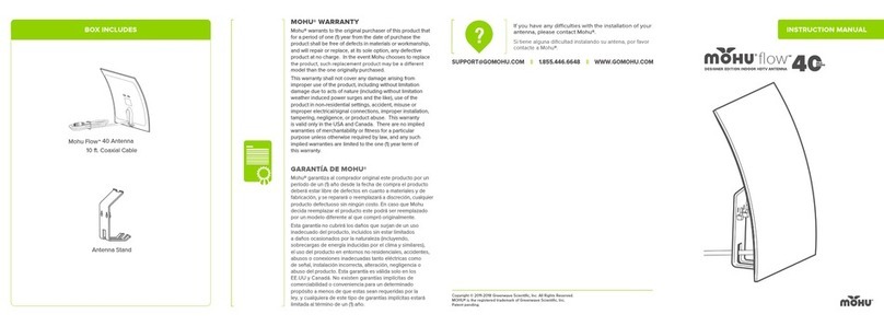 Mohu flow 40 instruction manual