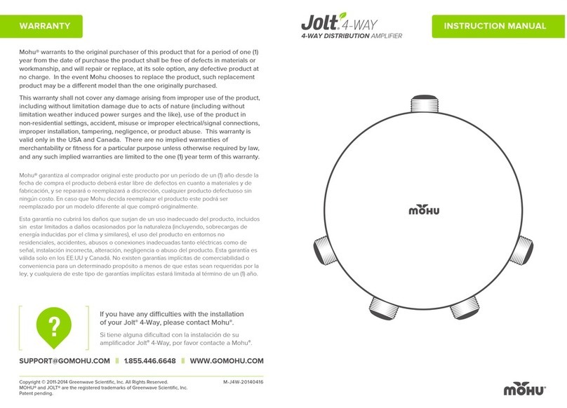 Mohu Jolt 4-Way User manual