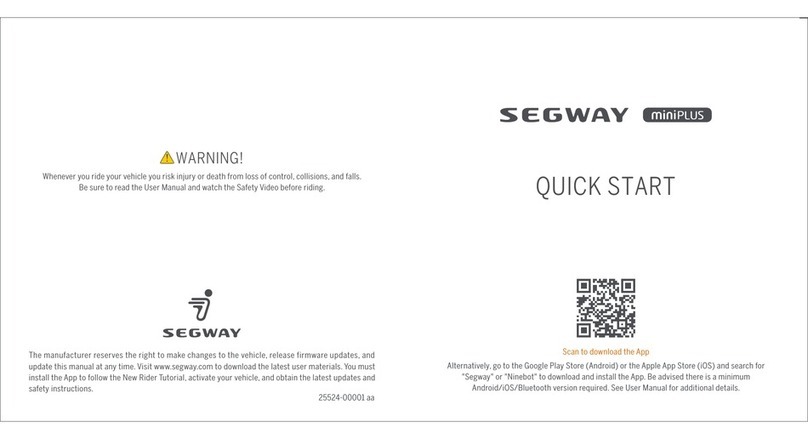 Segway miniPLUS User manual