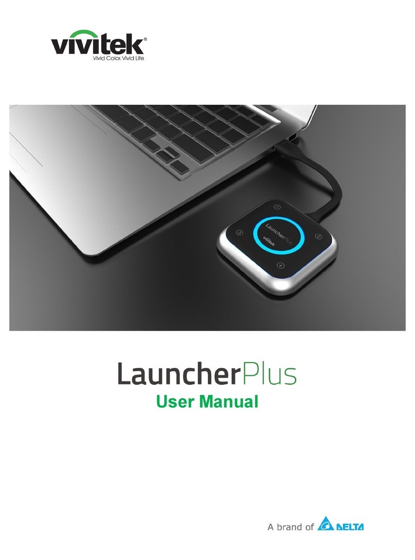 Vivitek LauncherPlus user manual