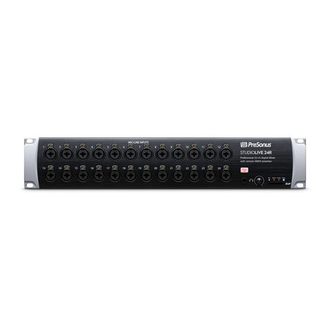 PRESONUS StudioLive 24R User manual