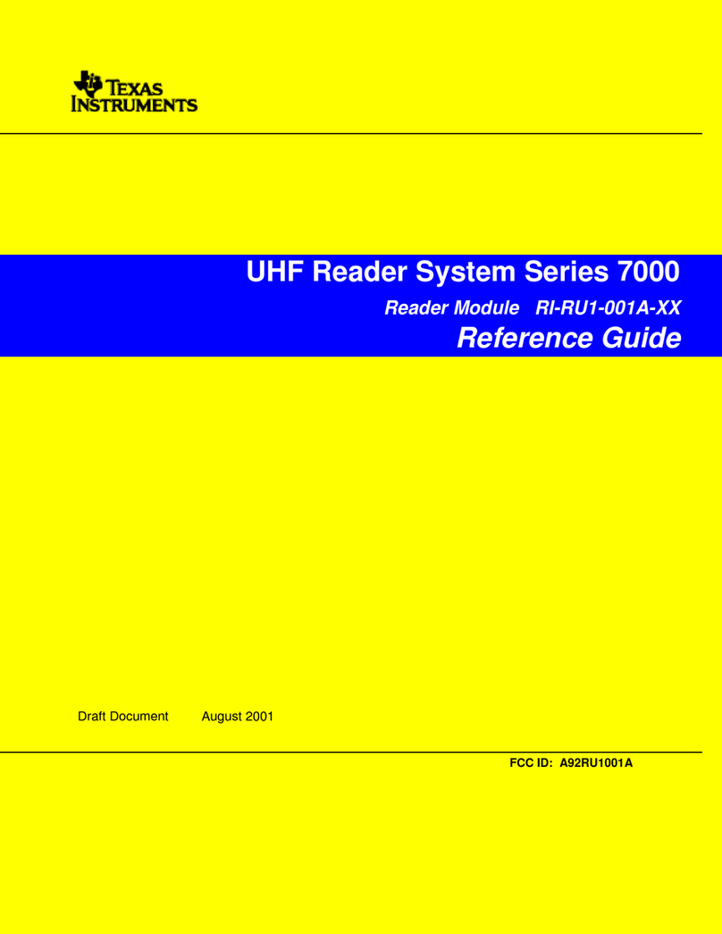 Texas Instruments RI-RU1-001A-00 reference guide