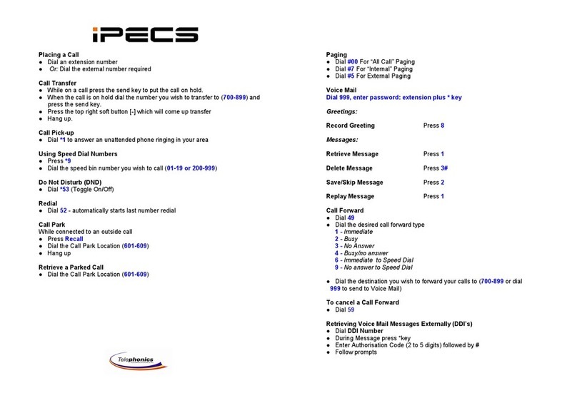 LG-Nortel iPECS WIT-400H user guide