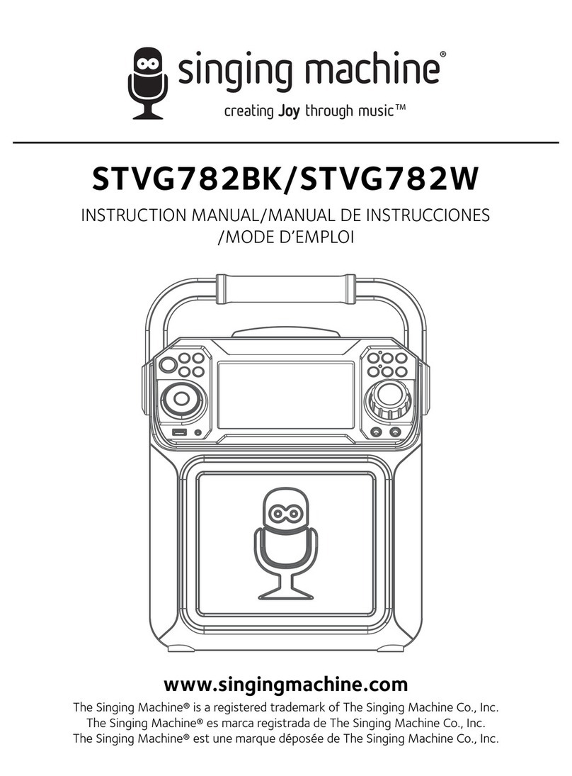 The Singing Machine STVG782BK instruction manual