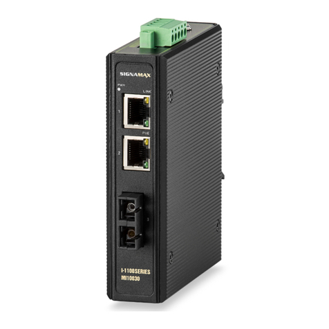 SignaMax I-1100 Series quick start guide