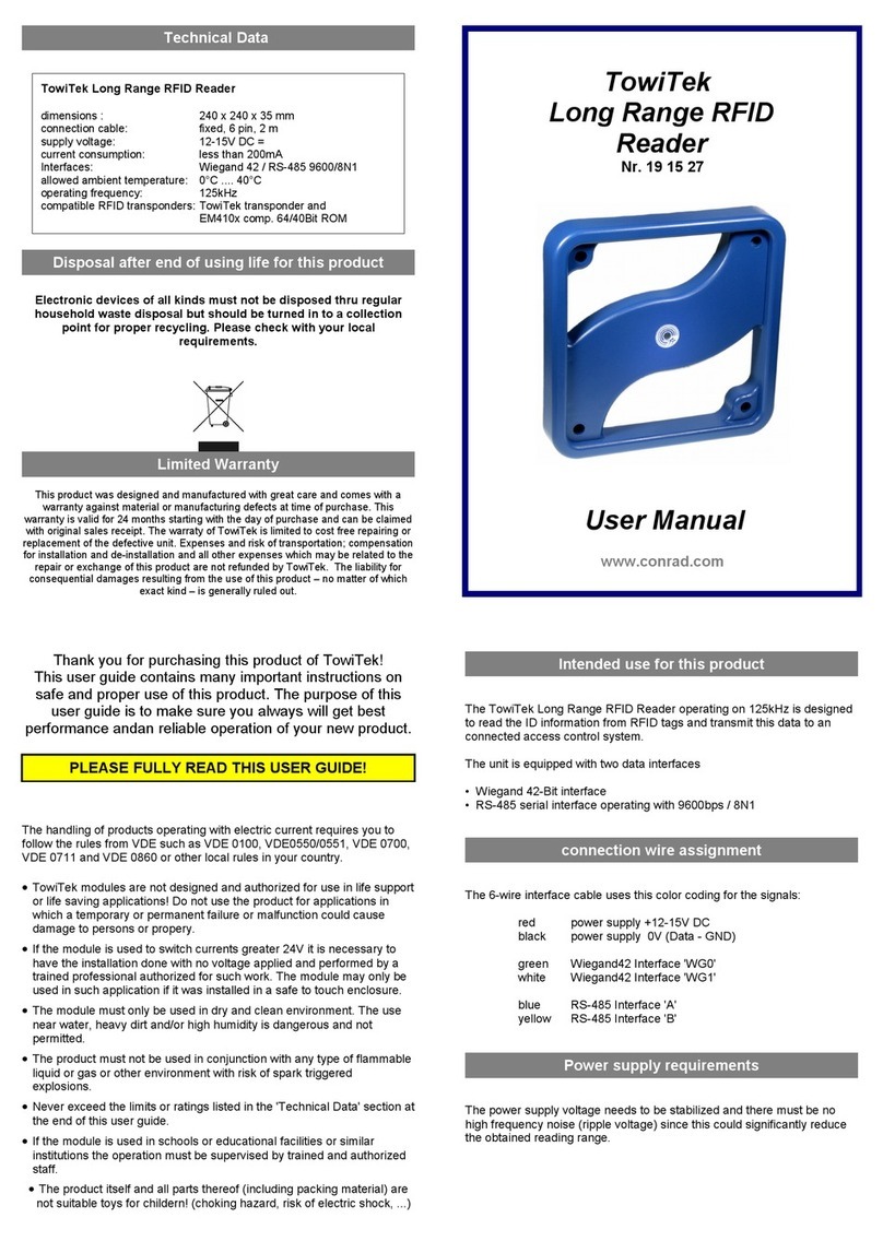 Conrad TowiTek user manual