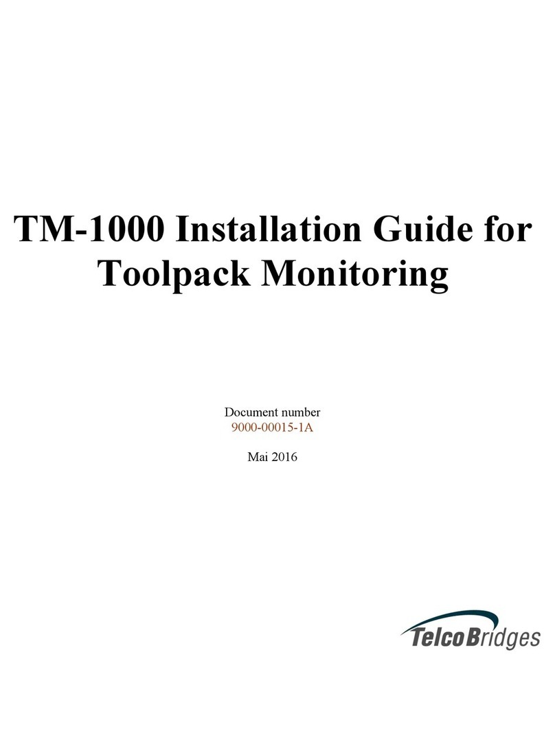 TelcoBridges TM-1000 installation guide